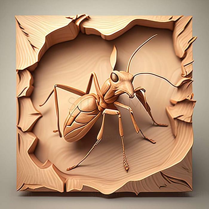 3D model Camponotus monju (STL)